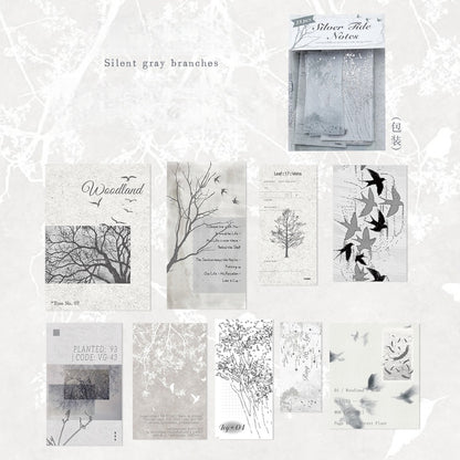 Silver Foil Vellum Papers