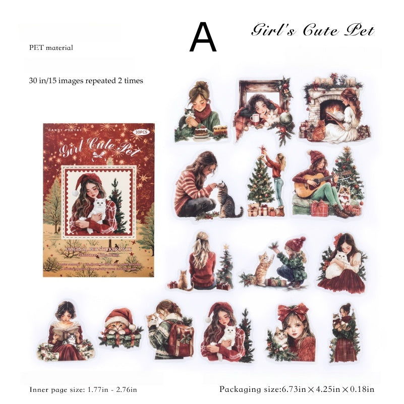 Christmas Era Stickers