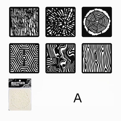 Texture-themed Painting Stencils