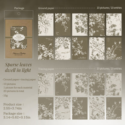 Nature as Painting Papers