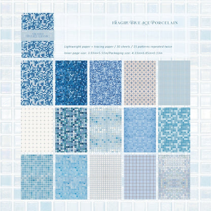 Colorful Glass Tile Papers