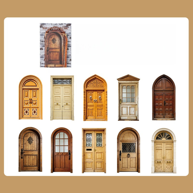 Dreamy Doors Windows Stickers
