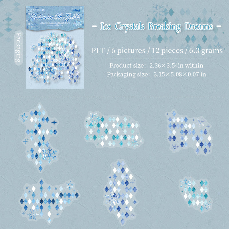 Watercolor Mosaic Stickers
