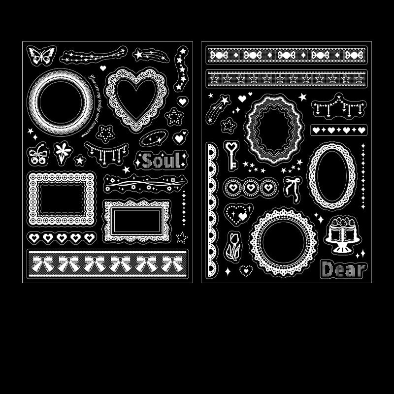 Lace Border Stickers