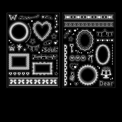 Lace Border Stickers