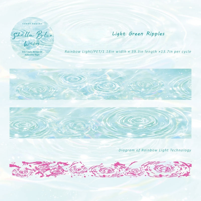 Water Ripple Glow Tape