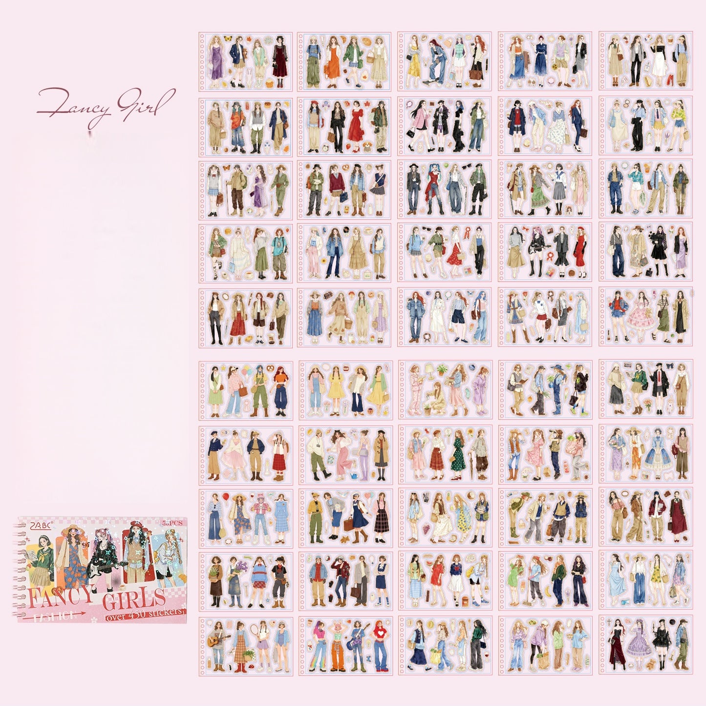 Floral Youth Sticker Book