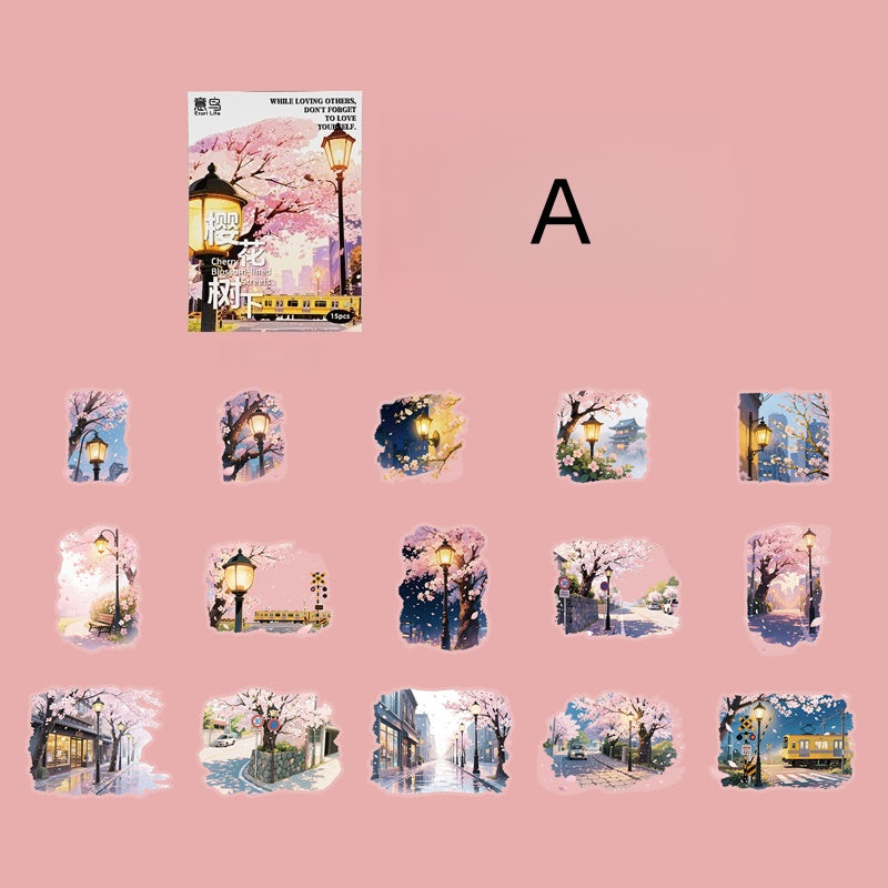 Lantern Glow Stickers