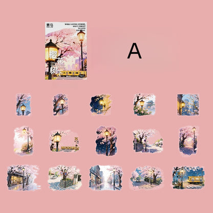 Lantern Glow Stickers