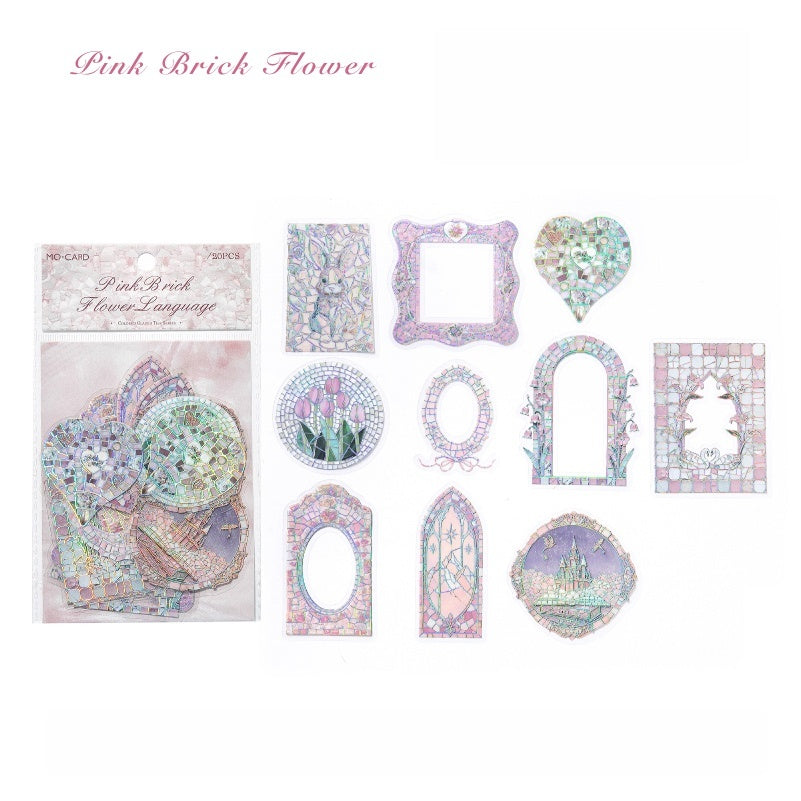Colorful Glass Mosaic Stickers