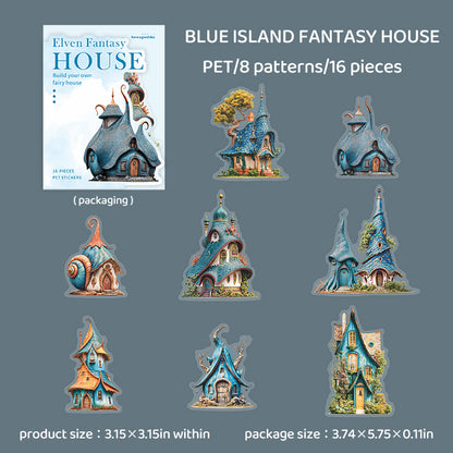 Fairy Fantasy House Stickers