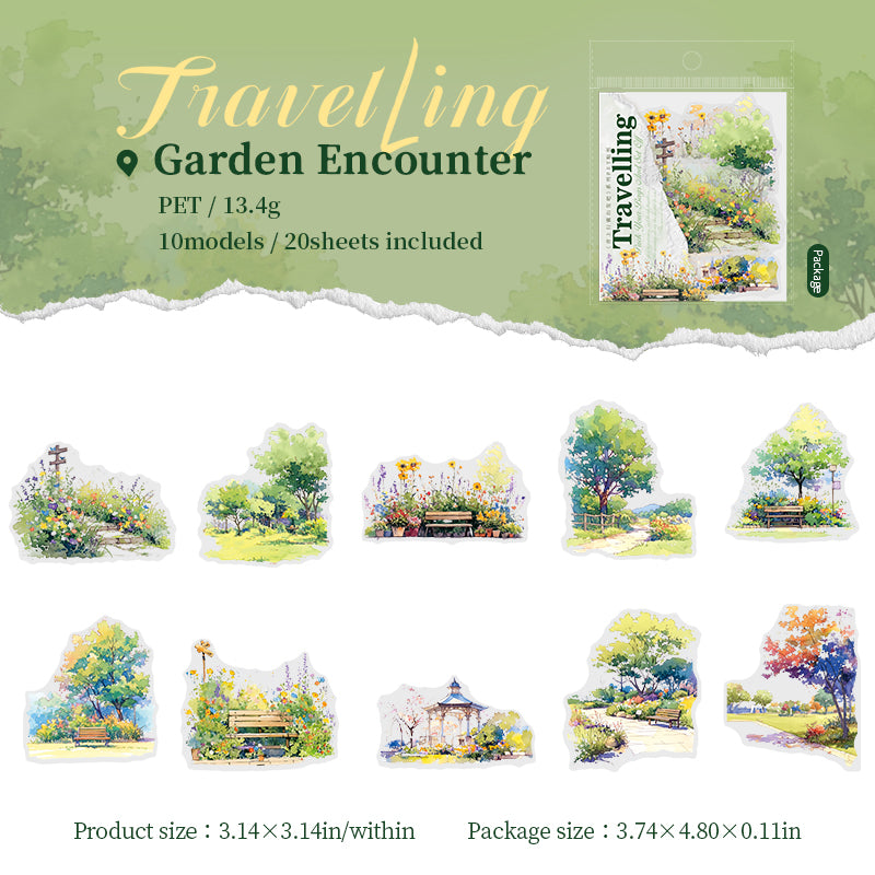 Travel Scenery Stickers