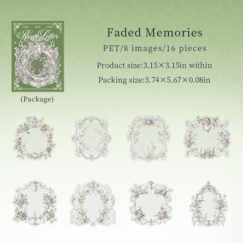 Rococo Letter Stickers