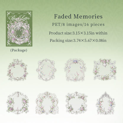 Rococo Letter Stickers