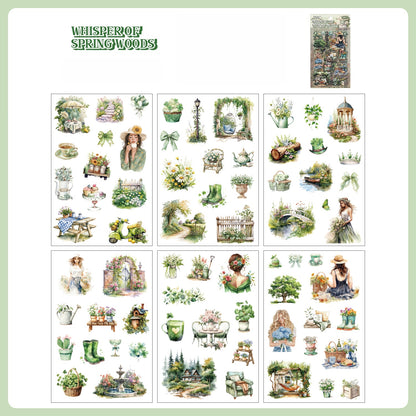 Four Seasons Journey Stickers