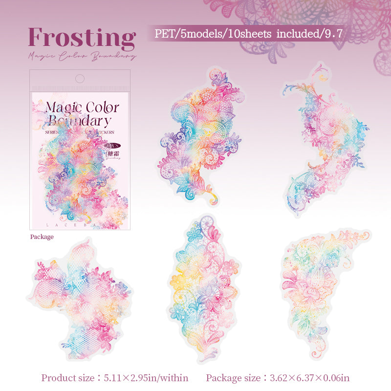 Magic Color Boundary Stickers