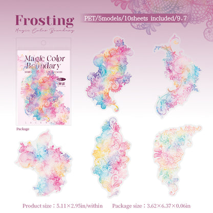 Magic Color Boundary Stickers