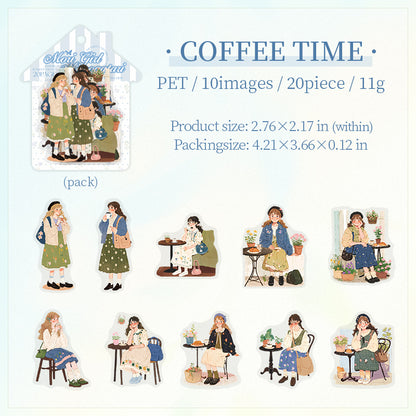 Forest Girl Tale Stickers