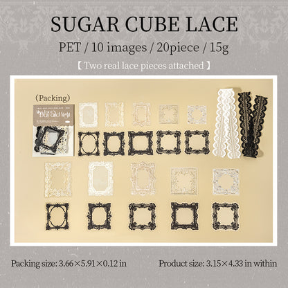 Elegant Lace Stickers