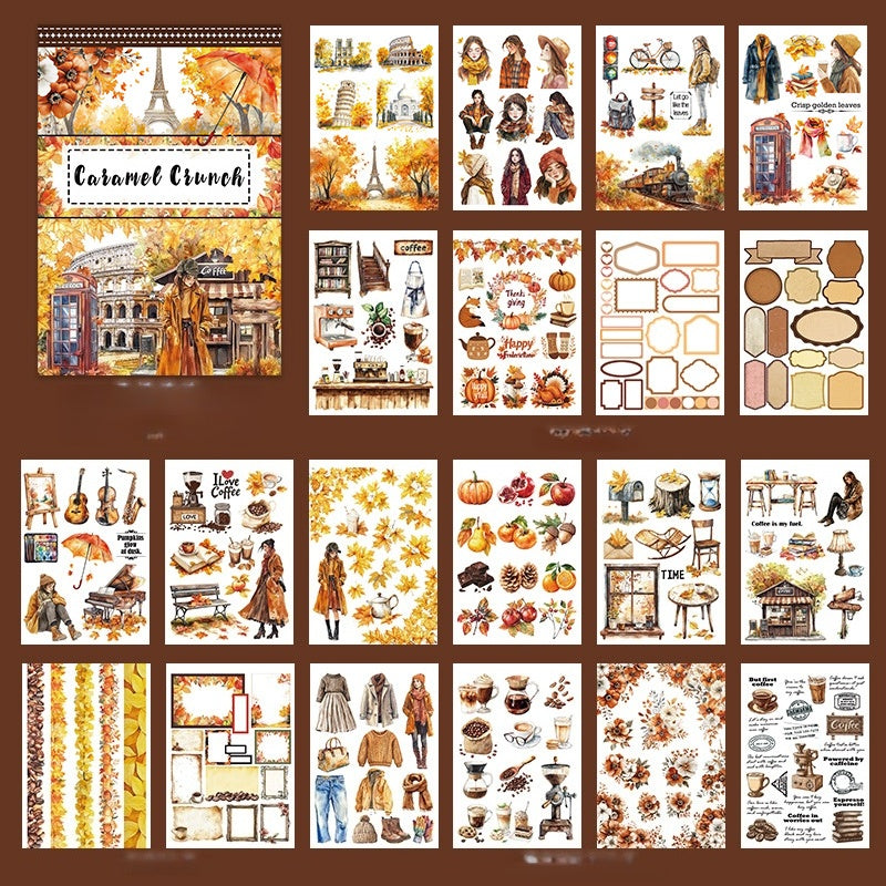 Gentle Autumn Sticker Book