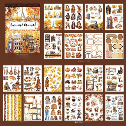 Gentle Autumn Sticker Book
