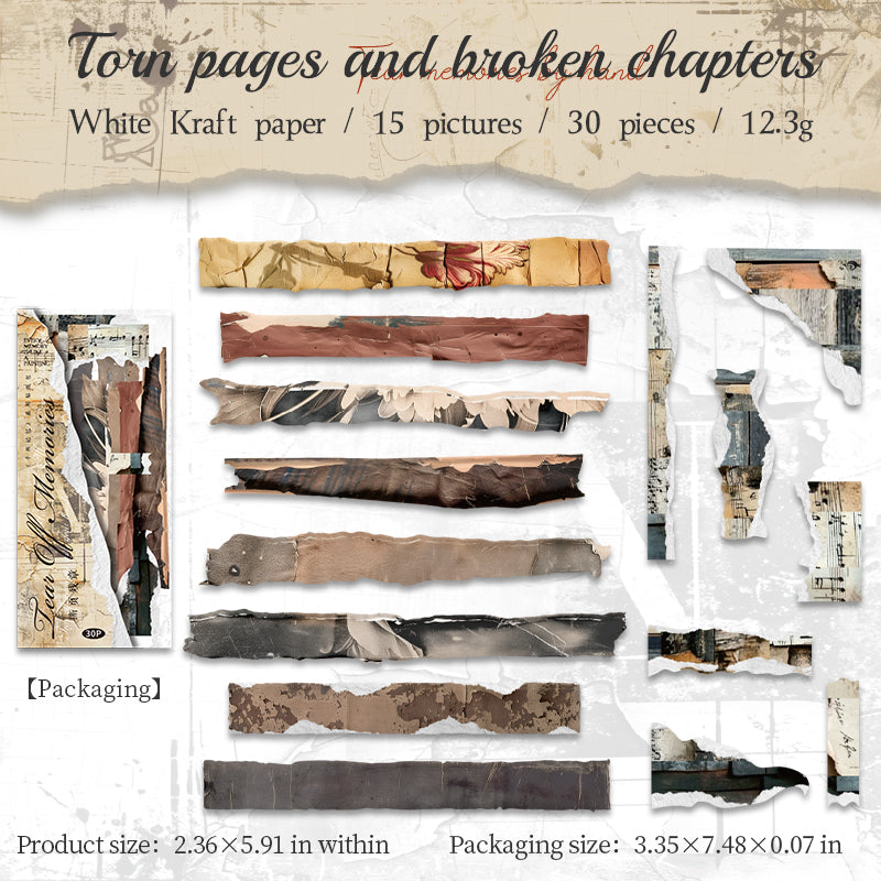 Torn Memory Strip Stickers