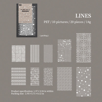 Blank Space Collection Stickers