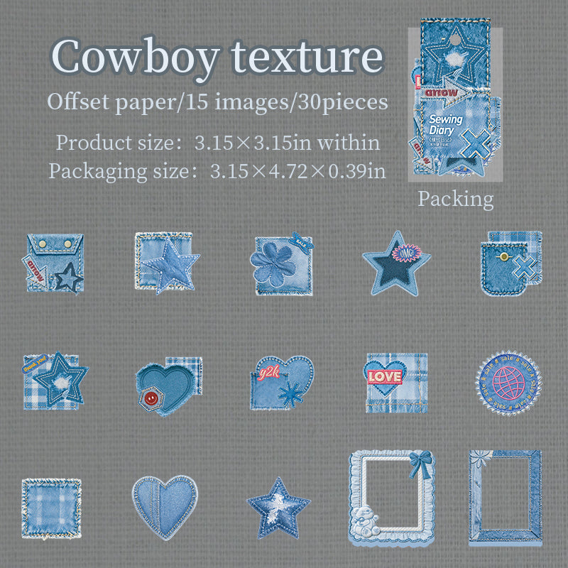 Sewing Diary Stickers