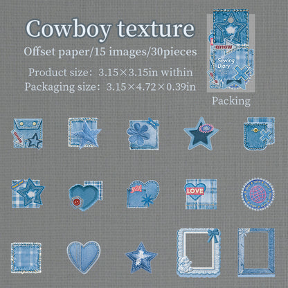 Sewing Diary Stickers