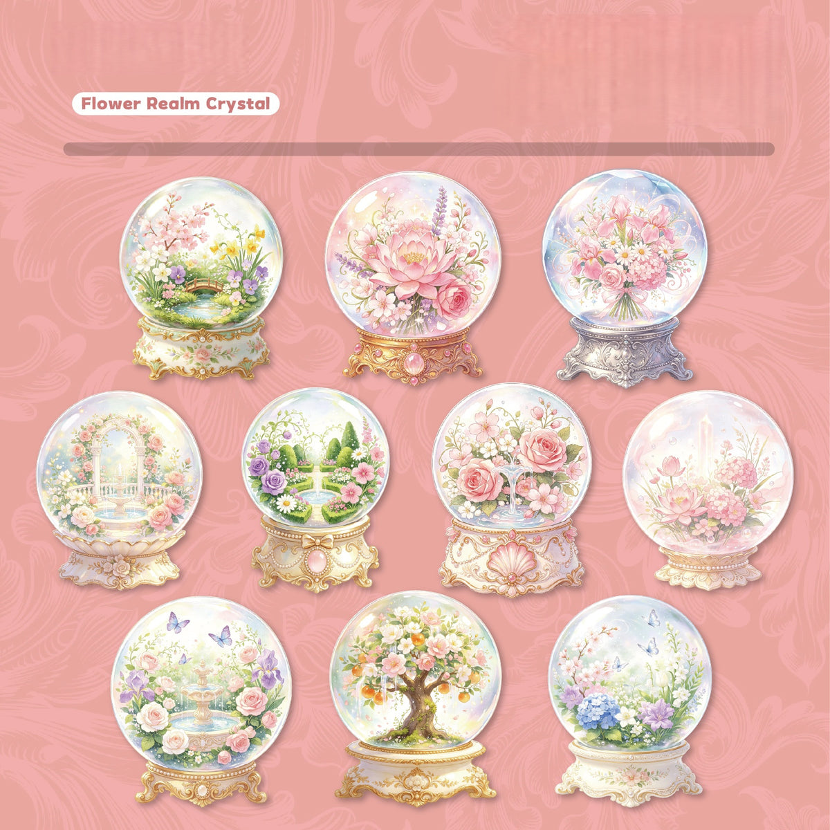 Dreamy Crystal Ball Stickers