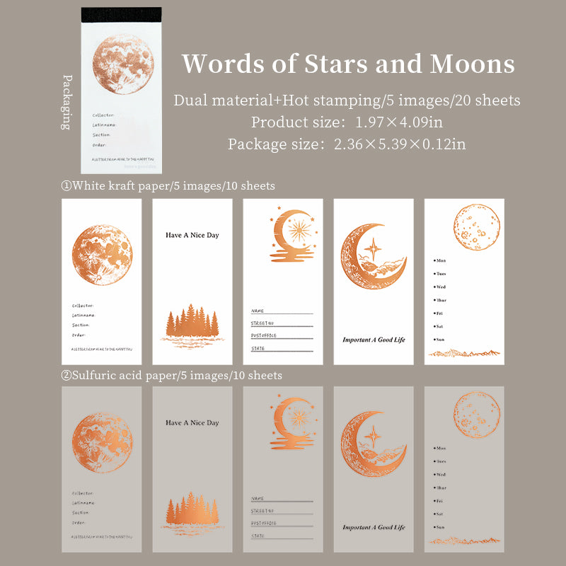 Moonlight Message Papers