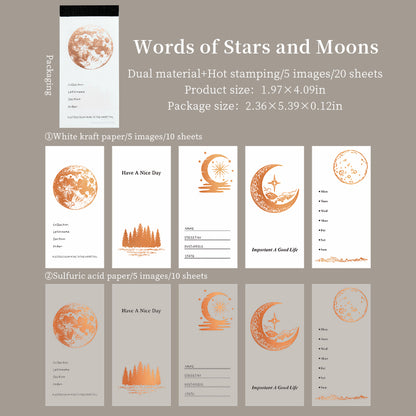Moonlight Message Papers