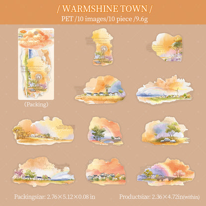 Cloudscape Scenery Stickers