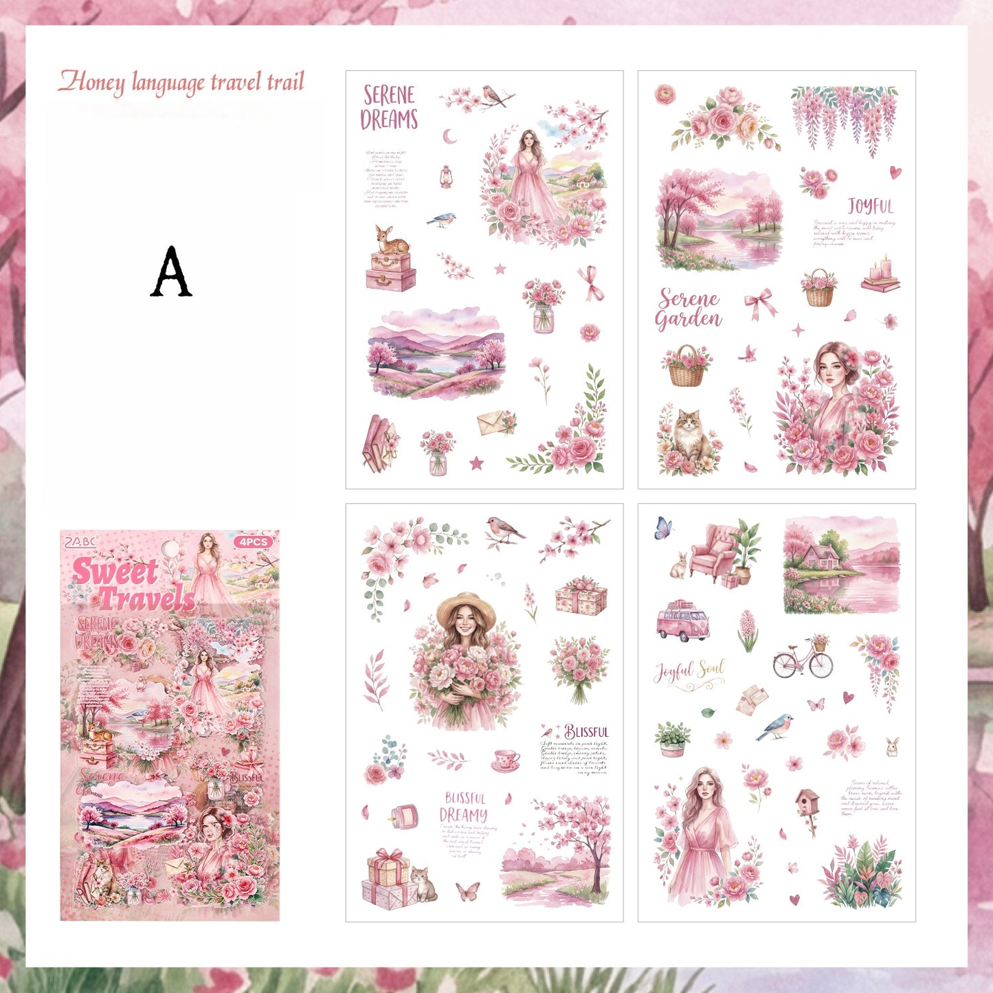 Fragrant Meadow Adventure Stickers