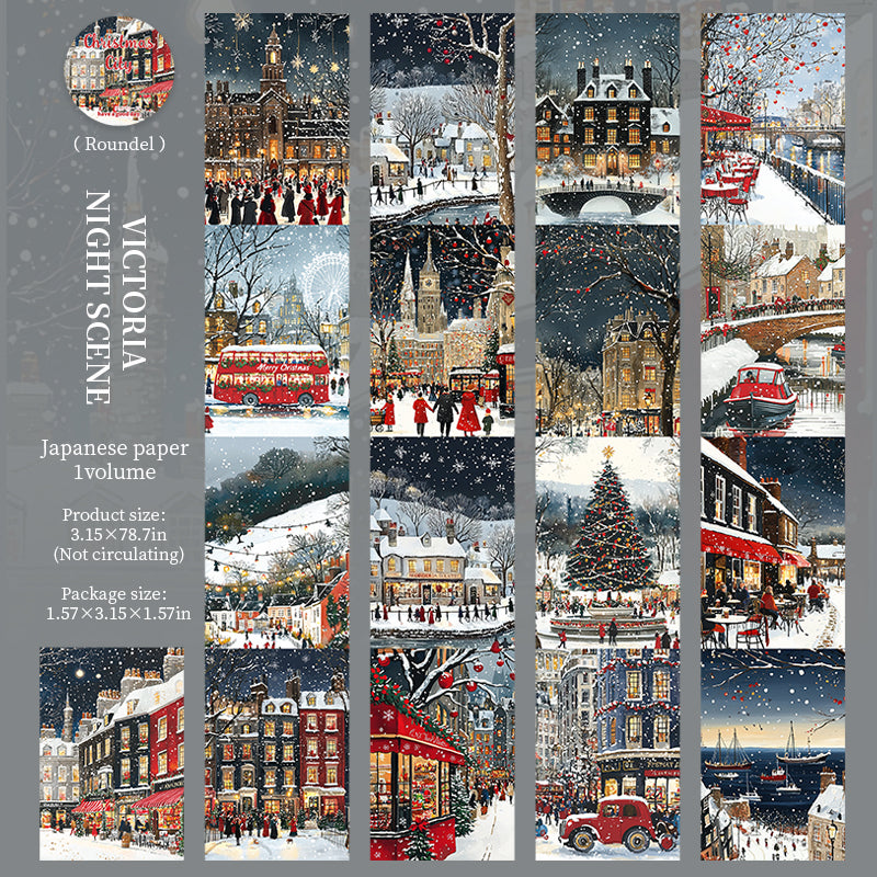 Christmas City Washi Tape