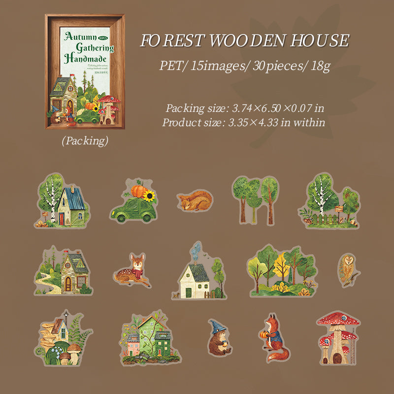 Autumn Handmade Stickers