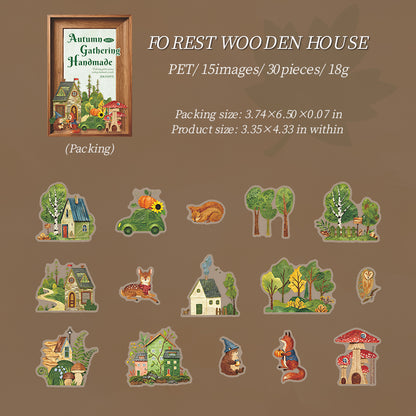 Autumn Handmade Stickers