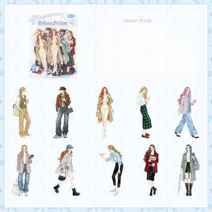 Exquisite Character Stickers