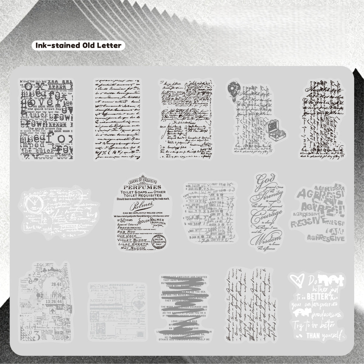 Vintage Imprint Collection Stickers