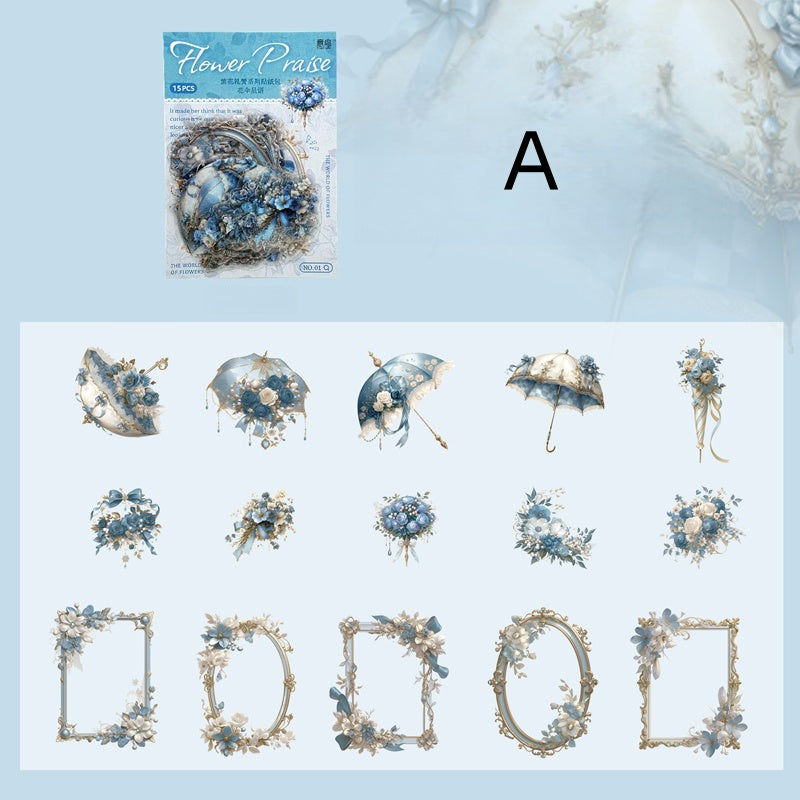 Floral Elegy Stickers