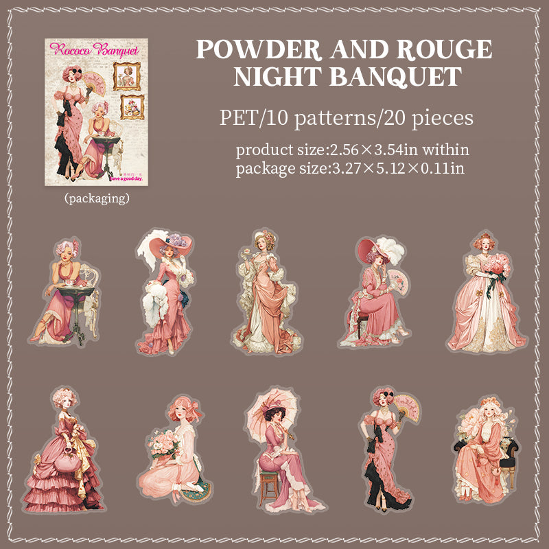 Rococo Banquet Stickers