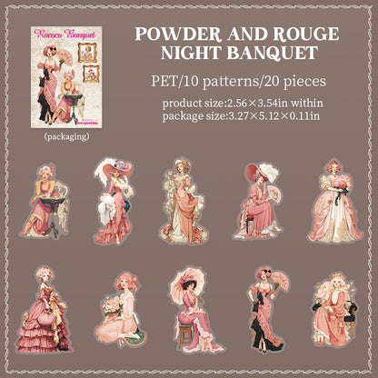 Rococo Banquet Stickers