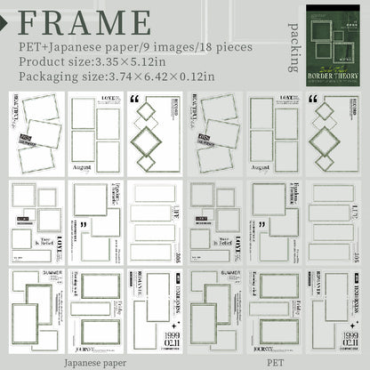 Border Theory Sticker Book
