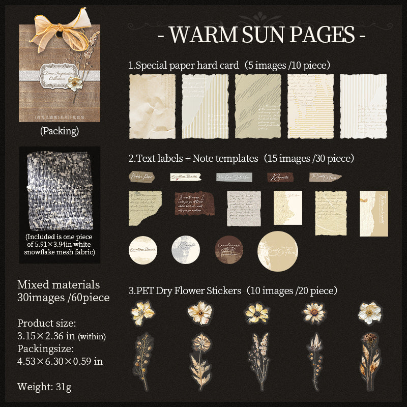 Time Inspiration Material package