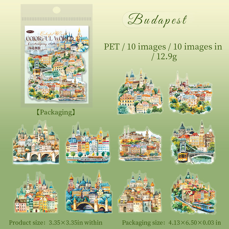 Colorful World Stickers