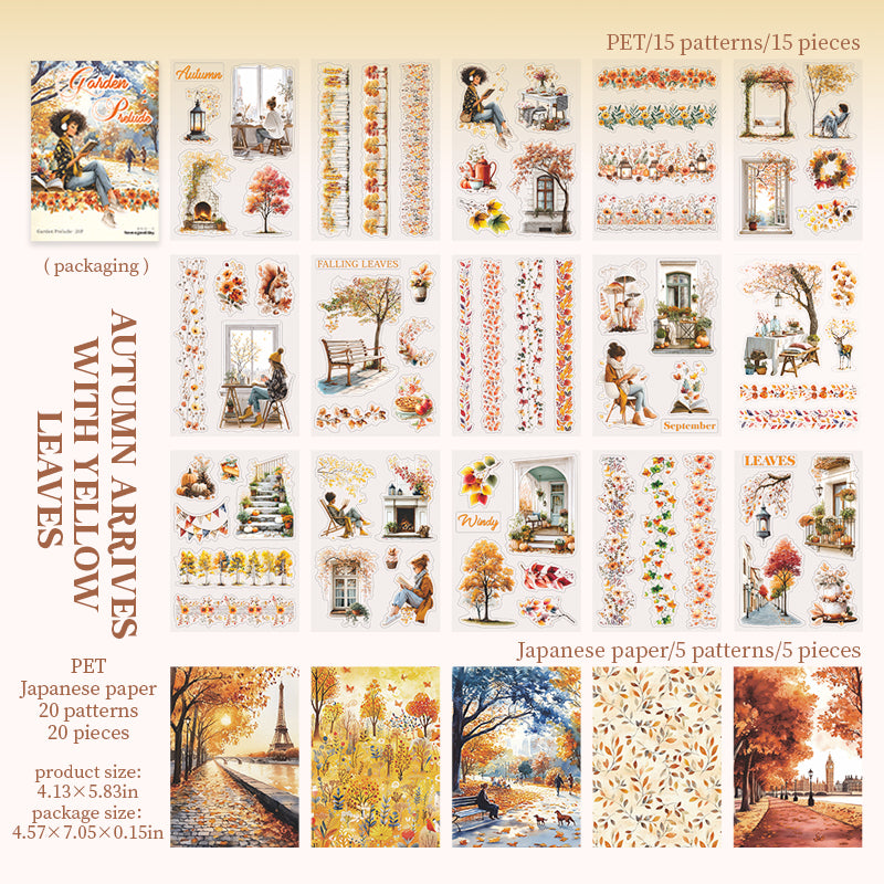 Garden Prologue Sticker Book