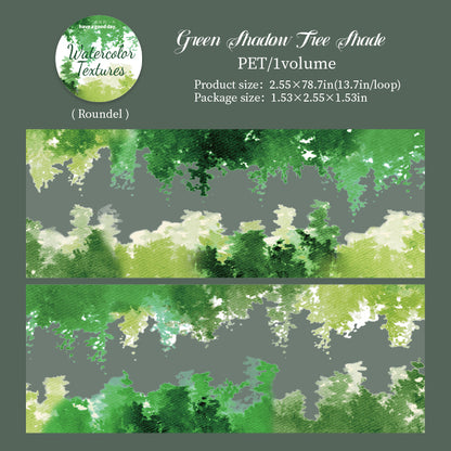 Watercolor Patterns Tape