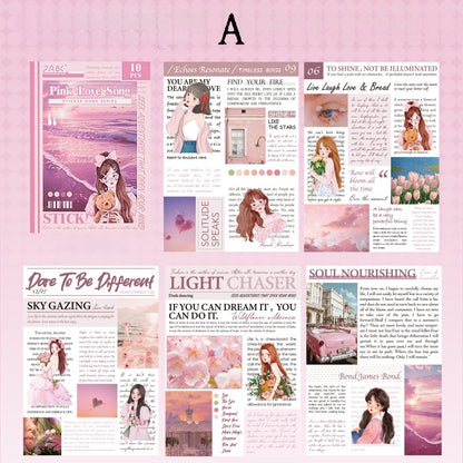 The Thoughts of a Girl Sticker Book