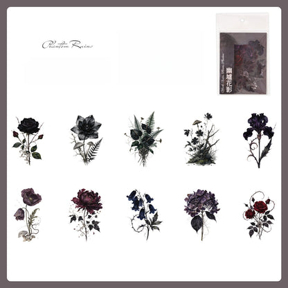 Vintage Floral Stickers