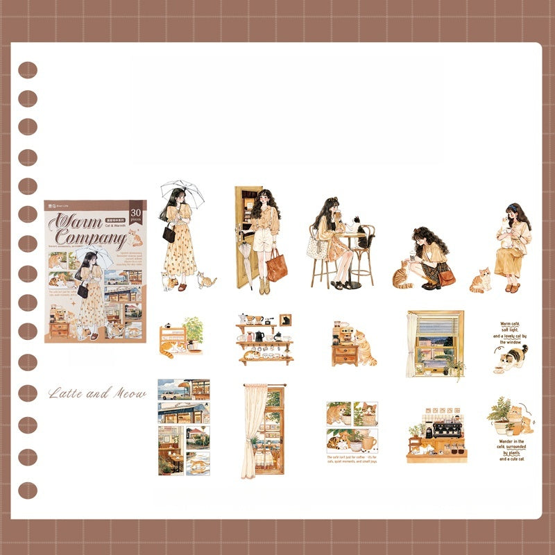 Warm Company Stickers